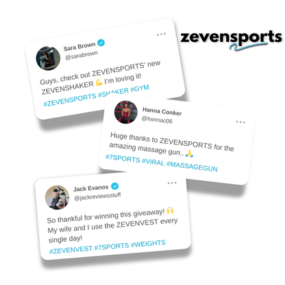 ZEVENSHAKER | 450ml Electric Protein Shaker